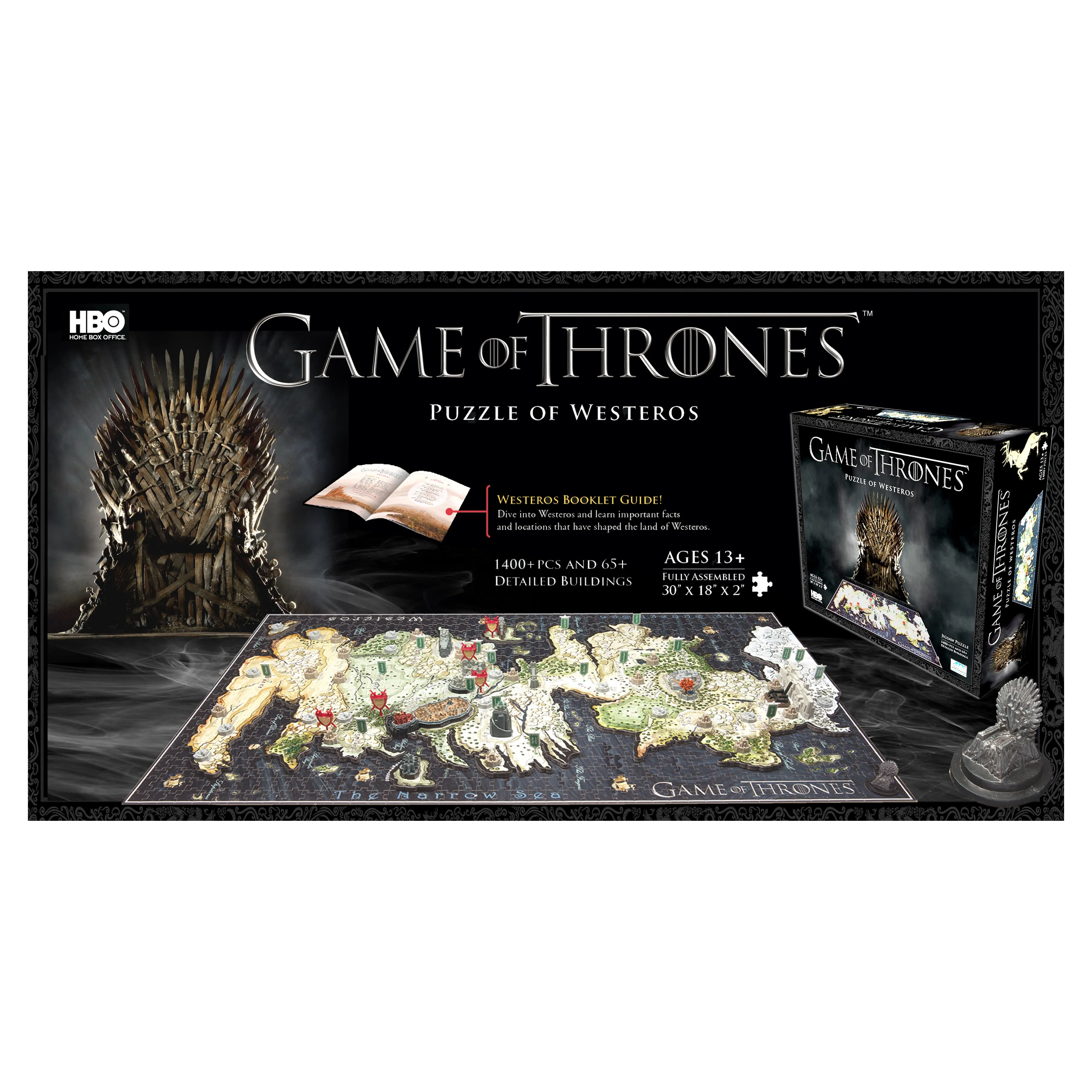 4D Cityscape Time Puzzle - Game of Thrones: A Guide to Westeros