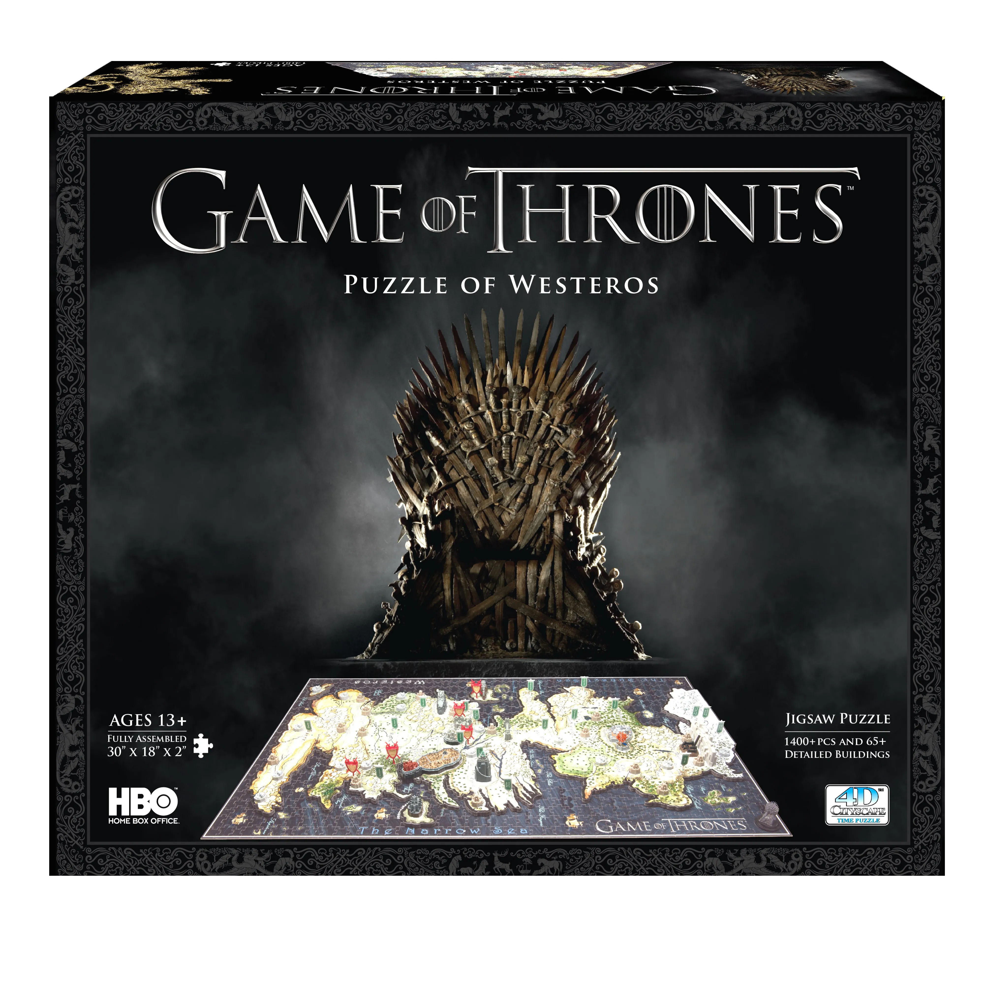 4D Cityscape Time Puzzle - Game of Thrones: A Guide to Westeros