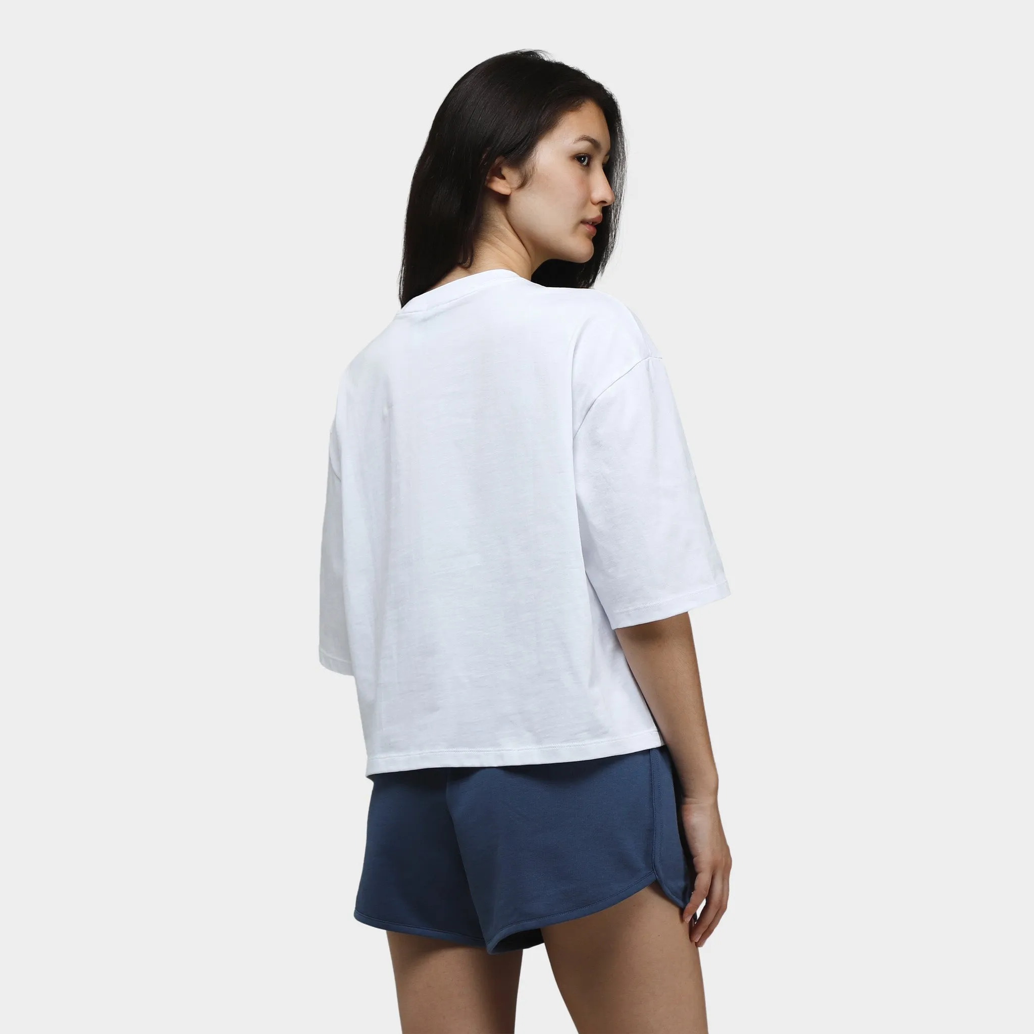 adidas Originals Women's Boxy Cropped T-Shirt / White