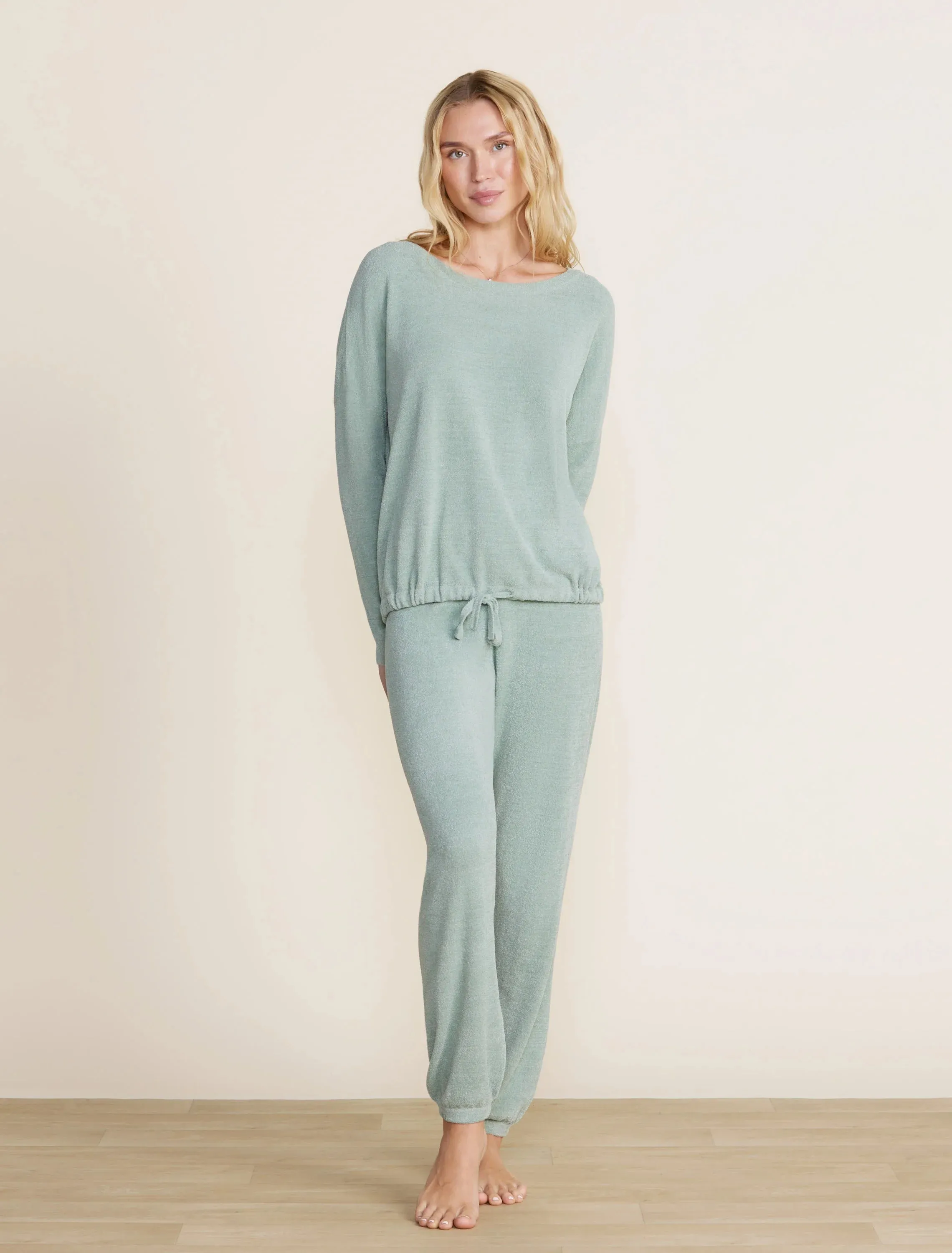 Barefoot Dreams - Pullover Slouchy -  CozyChic Ultra Lite® - Beach Glass