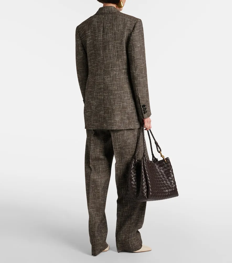 Bottega Veneta Wool and cotton-blend moulin√É¬© blazer