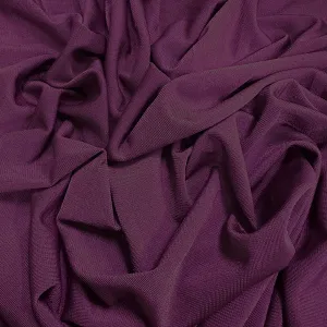 Burgundy ITY Jersey Knit Fabric