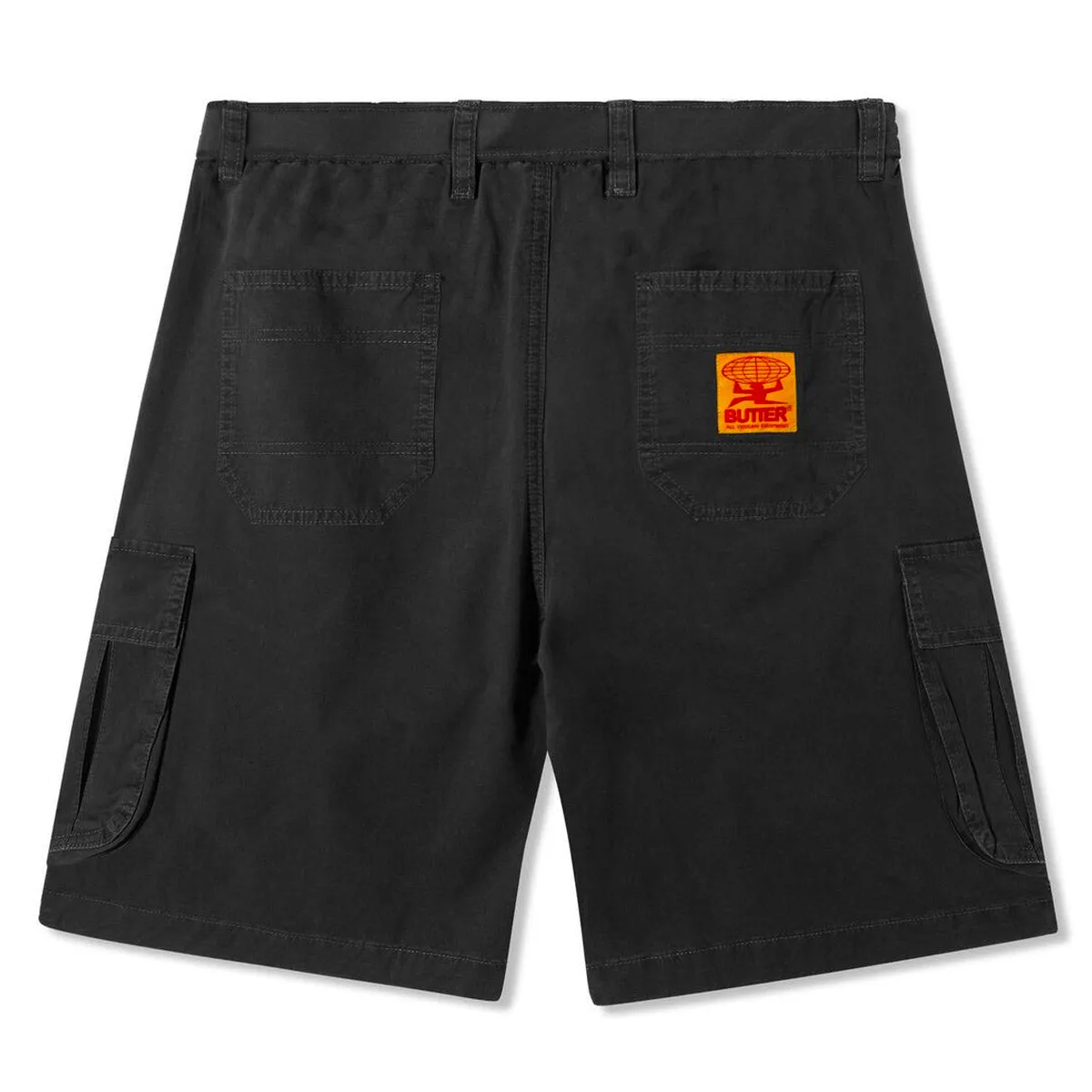 Butter Goods - Field Cargo Shorts Washed Black