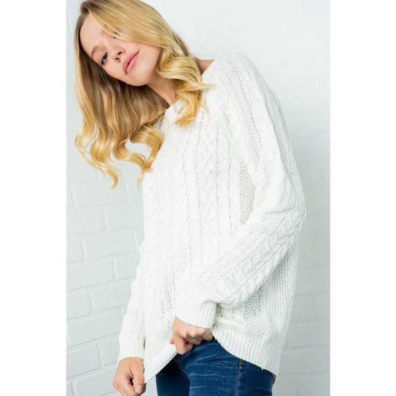 Cable Knit Sweater