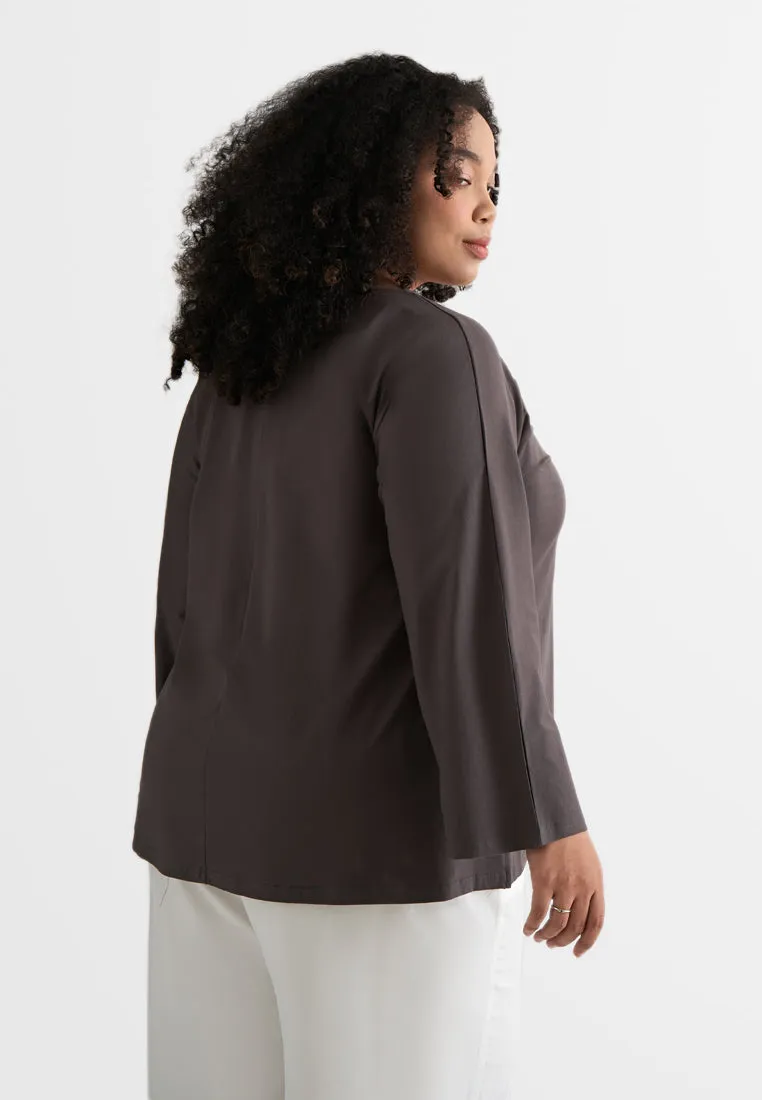 Calista EVERYDAY Loose-fit Crop Sleeve Tshirt
