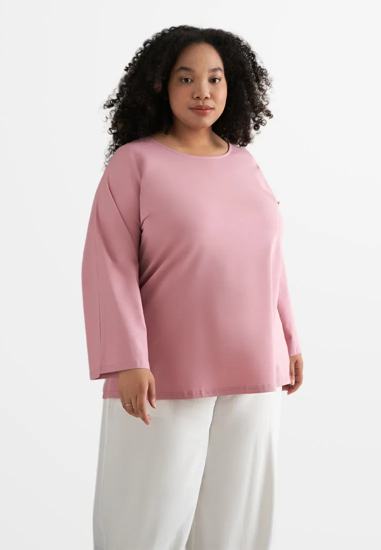 Calista EVERYDAY Loose-fit Crop Sleeve Tshirt