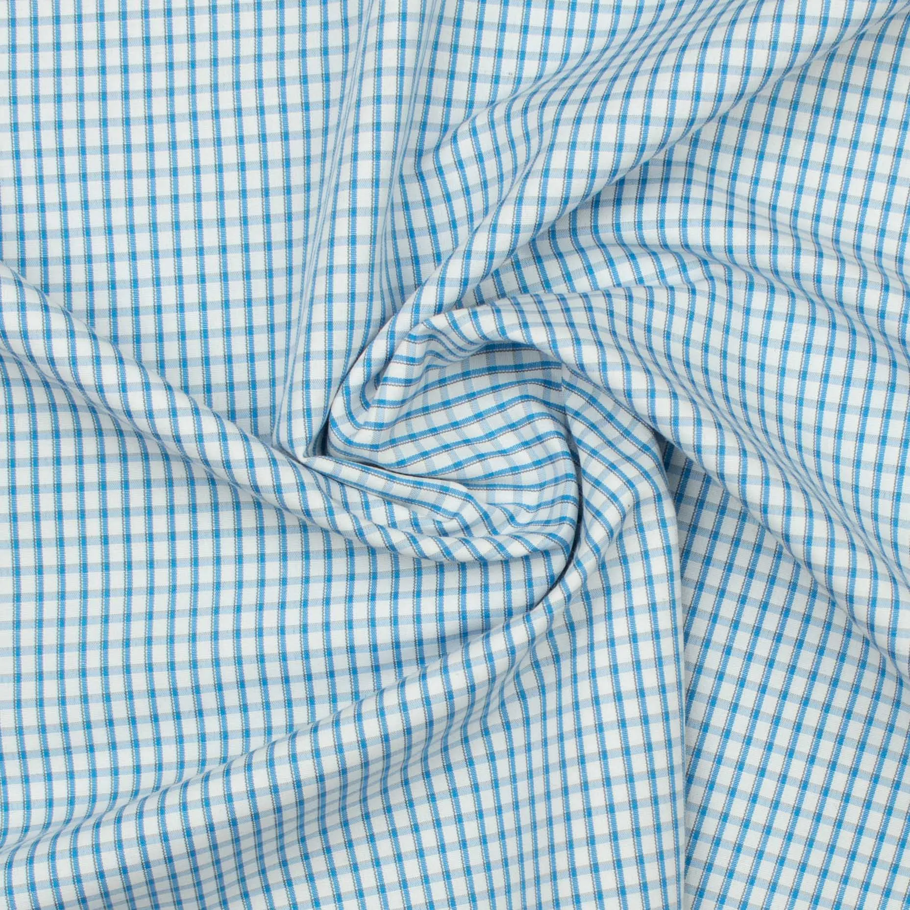 Check Shirting Design-19 Blue