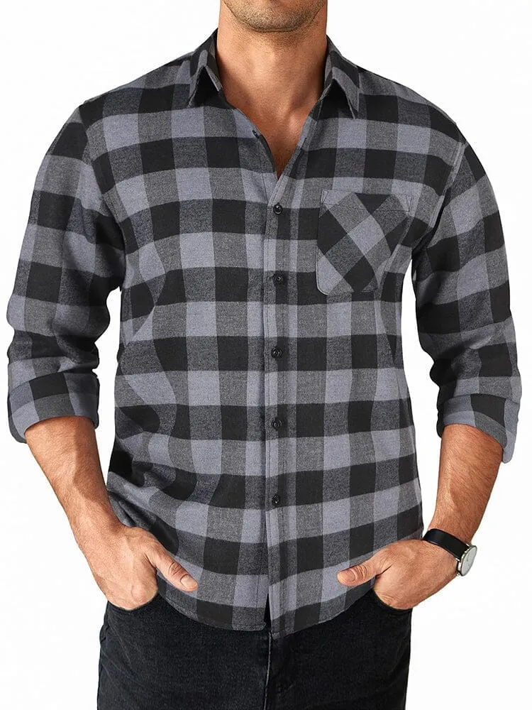 Comfort Plaid Flannel Shirts