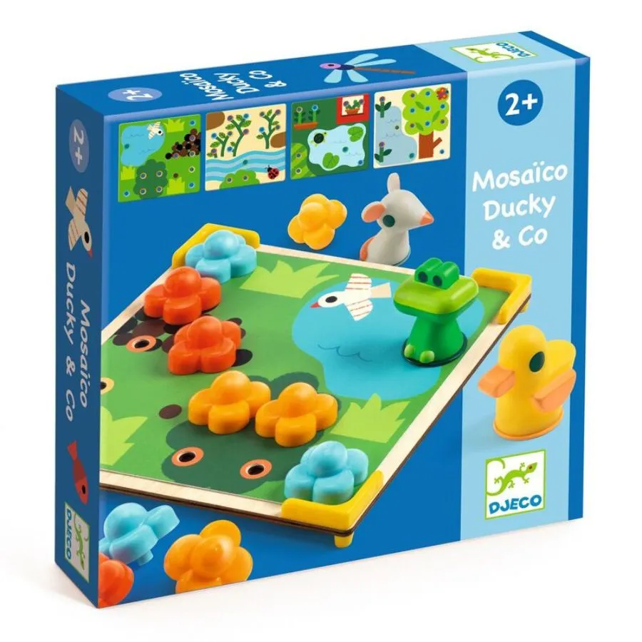 Djeco - Mosaico Ducky & Co Game