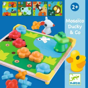 Djeco - Mosaico Ducky & Co Game