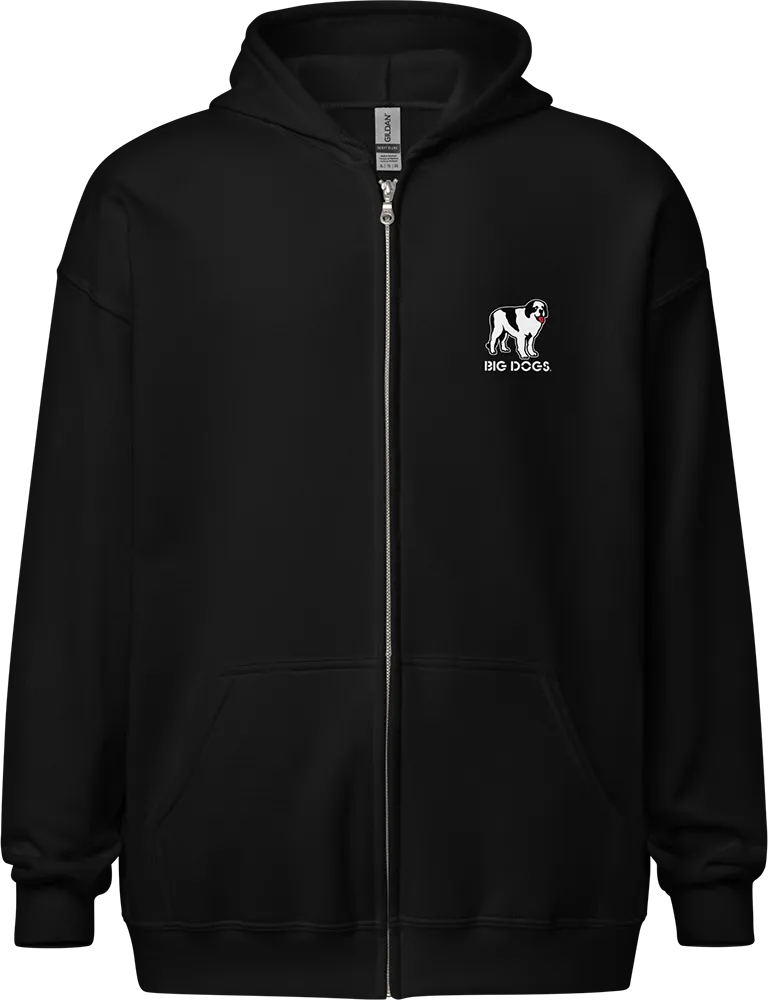 DOR BADGE GRAPHIC FULL ZIP HOODIE