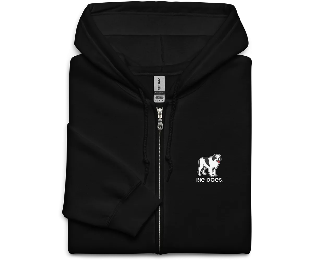 DOR BADGE GRAPHIC FULL ZIP HOODIE