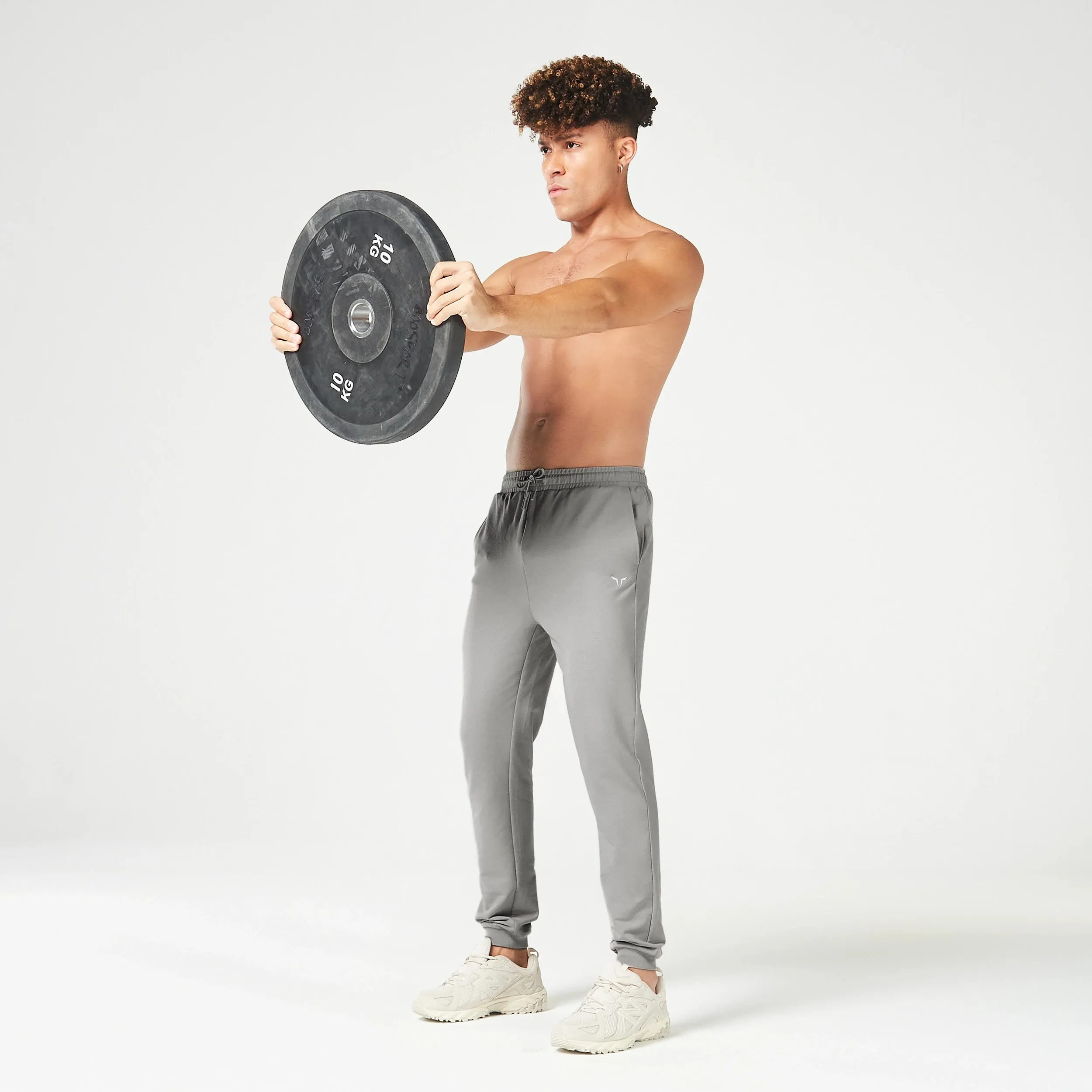 Essential Tapered Joggers - Asphalt
