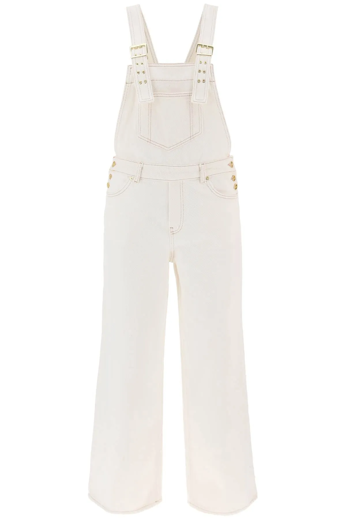 Ganni Denim Overall Jumpsuit
