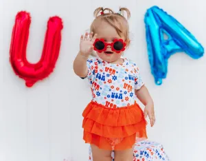 GROOVIN' USA DREAM TUTU BODYSUIT DRESS