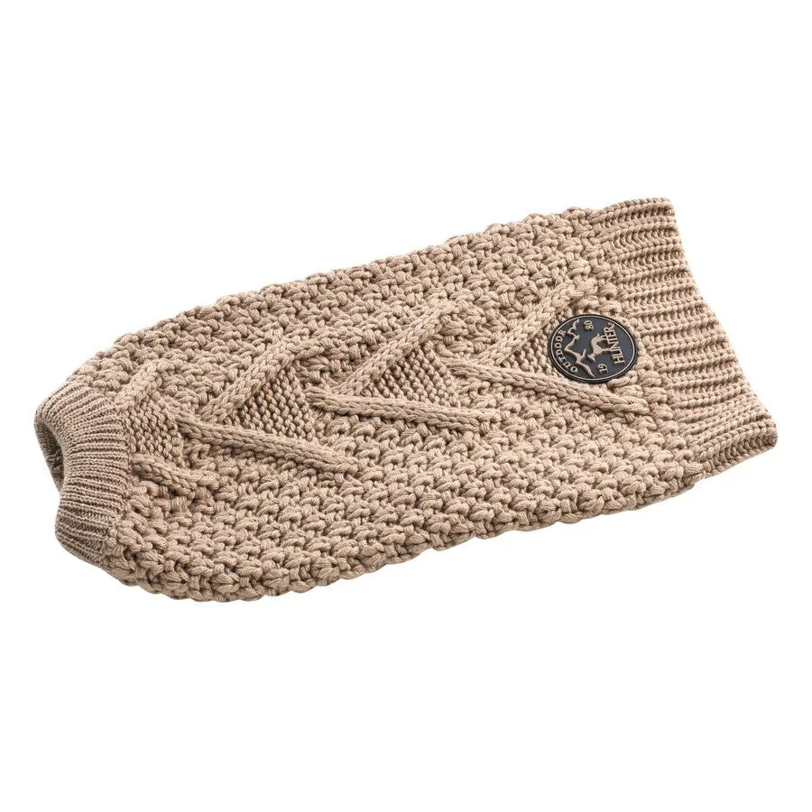 Hunter Dog Pullover Jumper Malmö - Beige