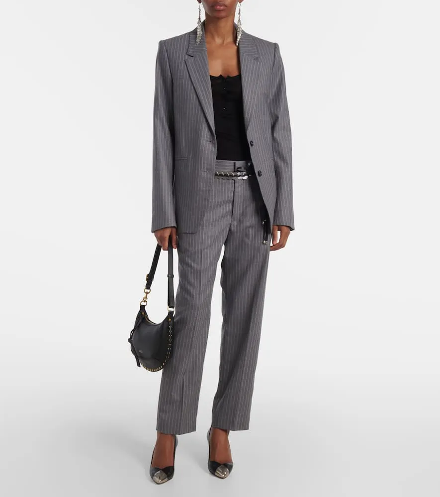 Isabel Marant Reva pinstripe wool blazer