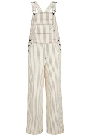 Jjxx - Jxmaddy Overall - 4646855 Blanc De Blanc Black Pinstripe