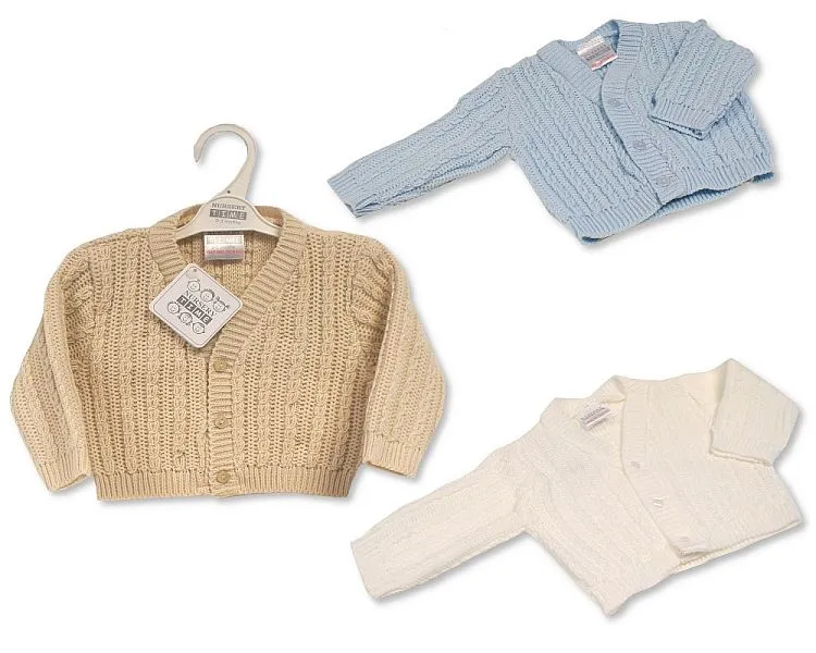 Knitted Baby Boys Cardigan (PK6) (9-24m) BW-10-190