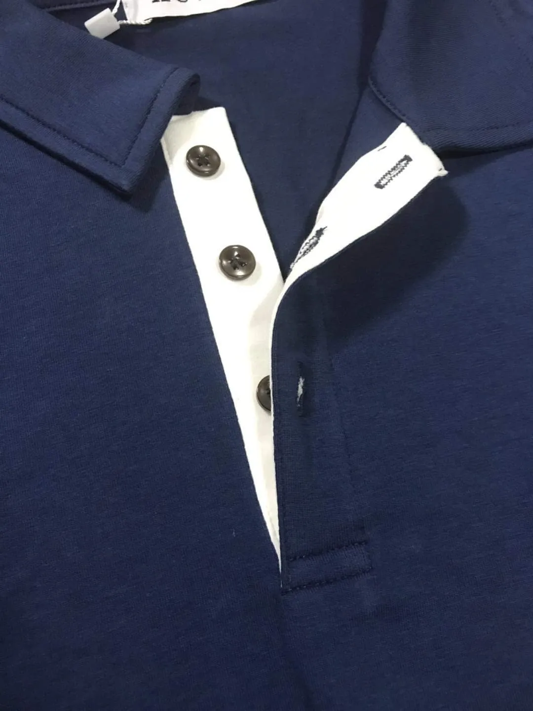 KUYIGO Men's Short Sleeve Polo Shirts Casual Slim Fit Basic Designed Cotton Shirt Tops