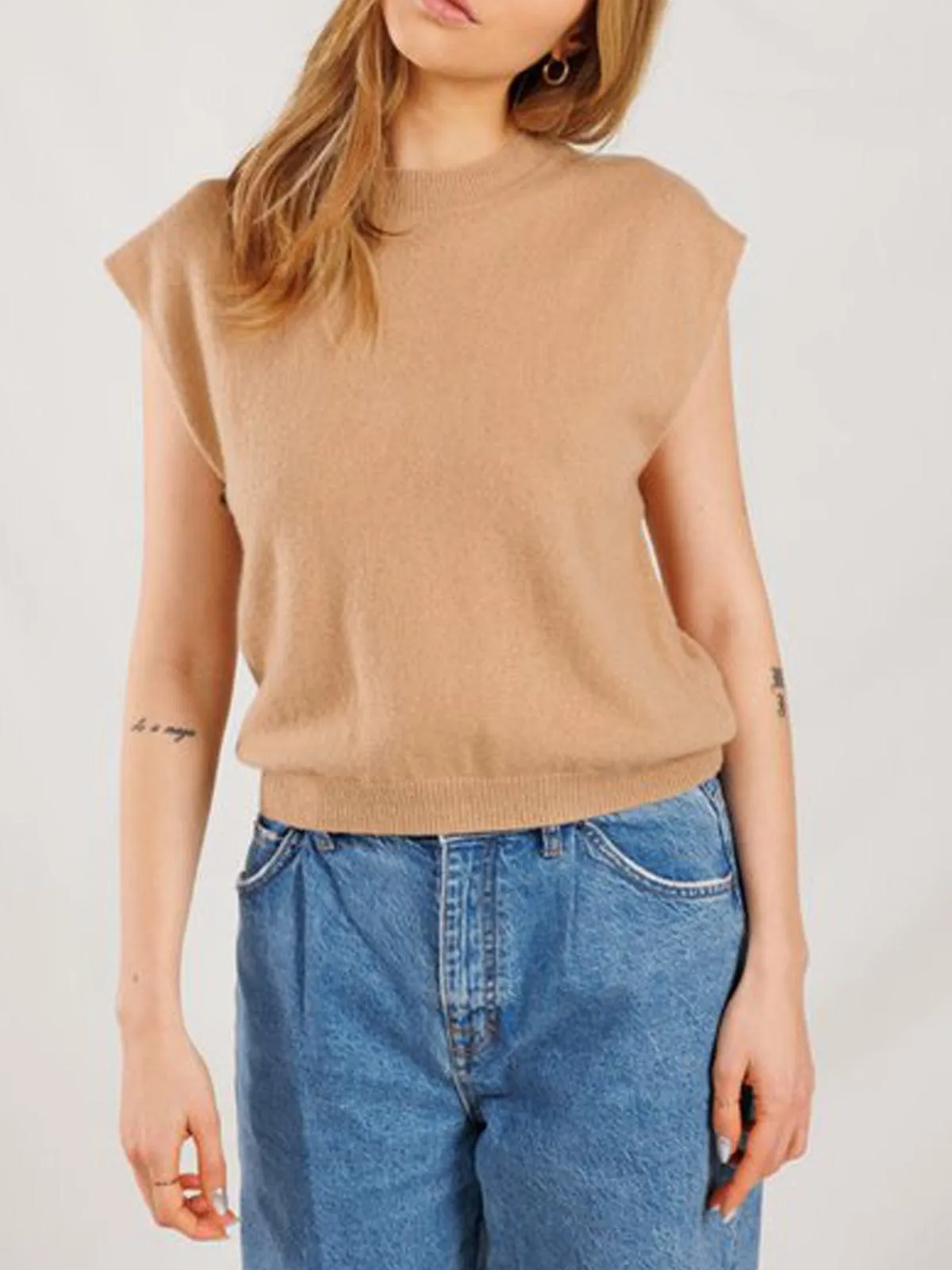 Lucca Tank - Camel