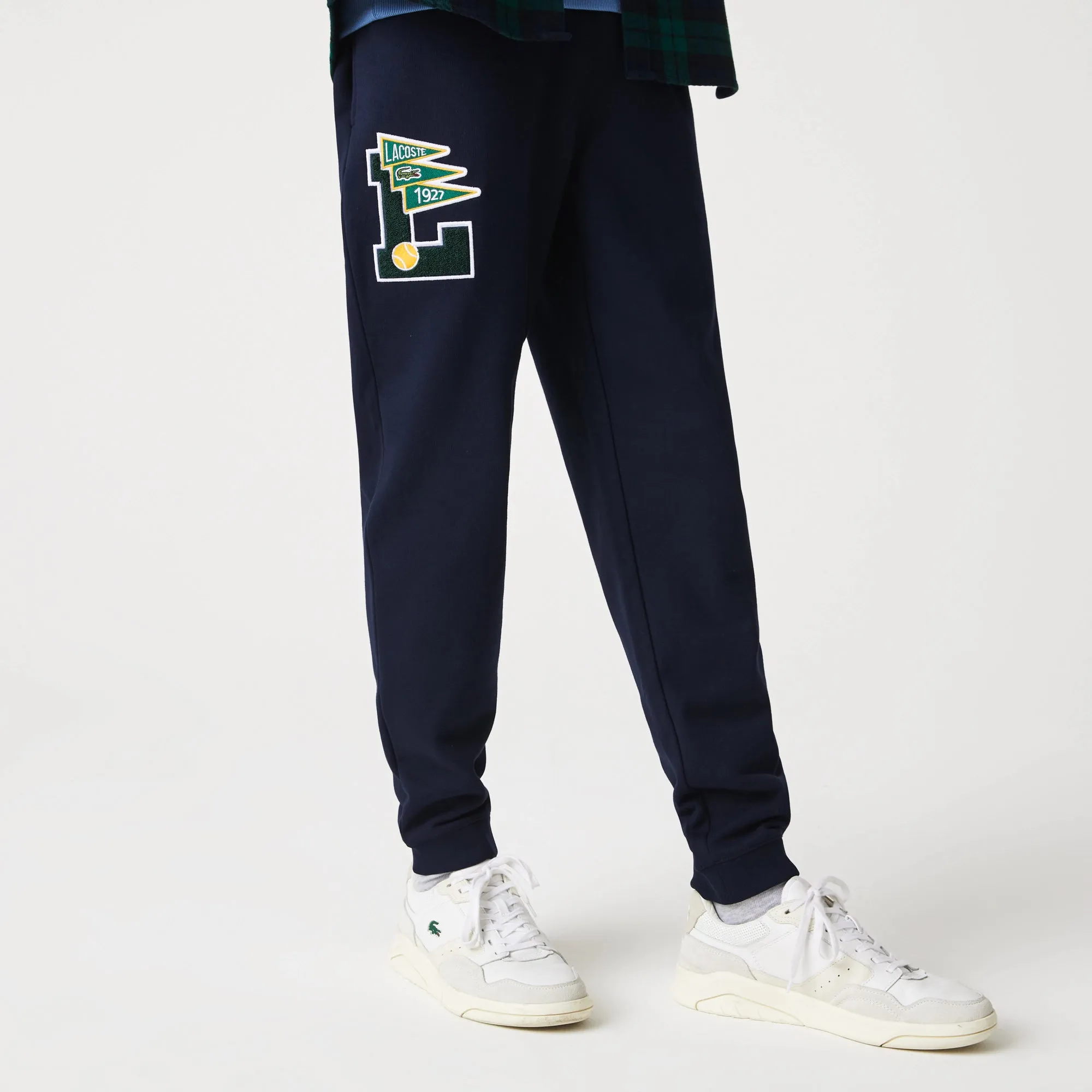 Men's Lacoste Pennants Fleece Pants Navy