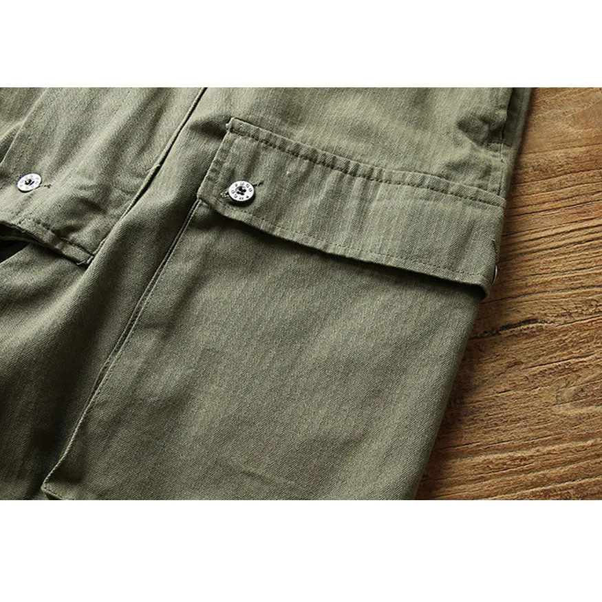 Multi-Pocket Bib Overalls