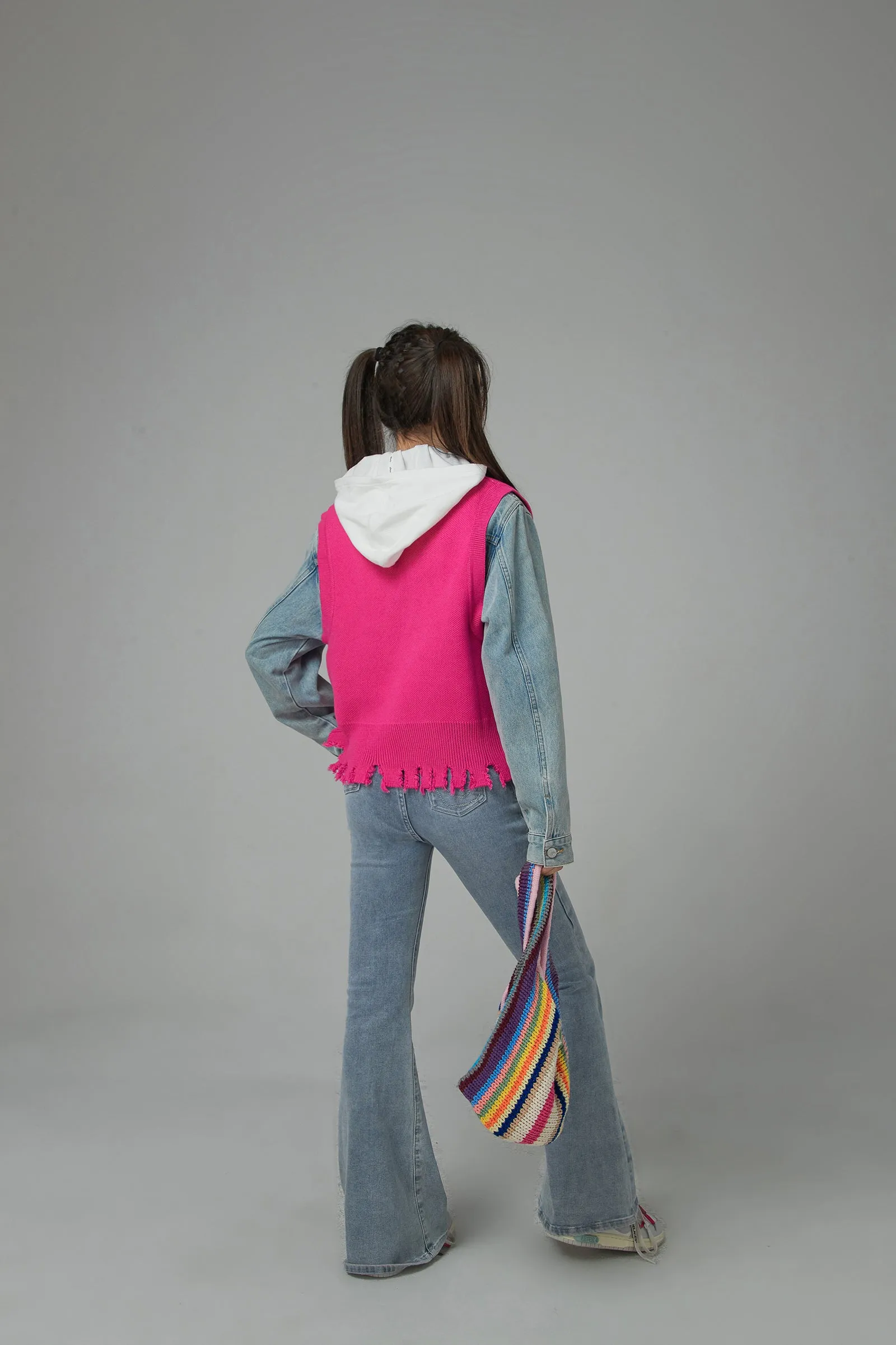My Heart Is Pounding Knit Vest