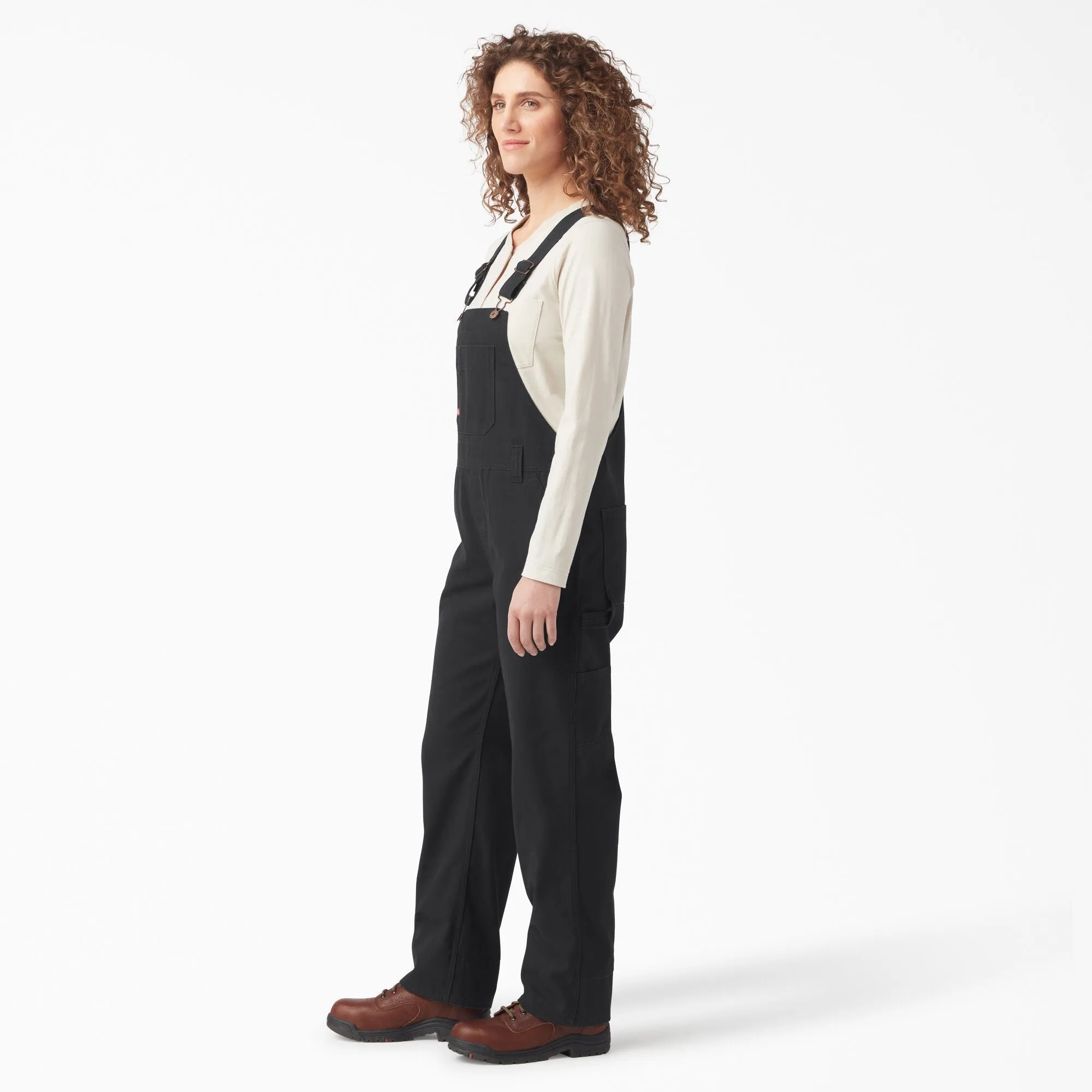 Relaxed Fit Bib Overalls