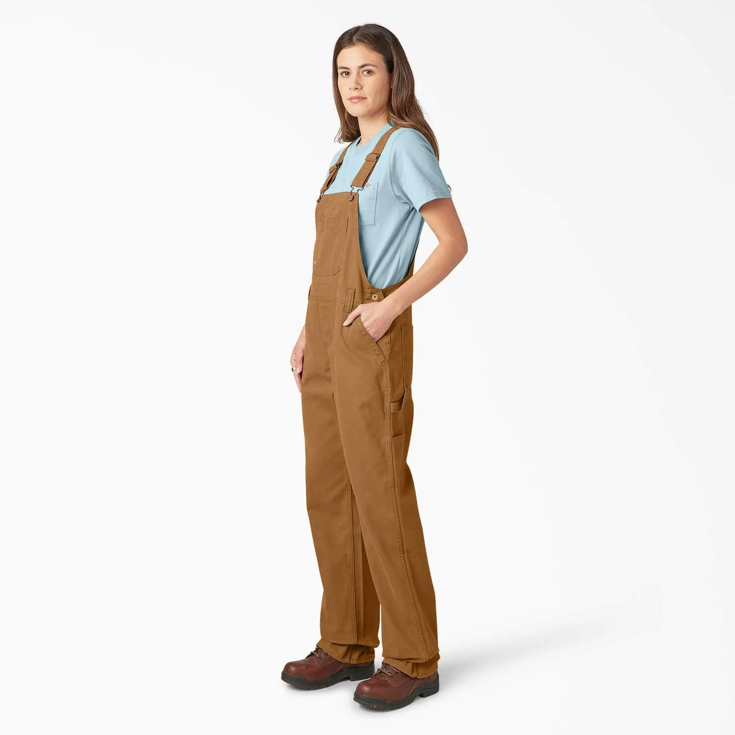 Relaxed Fit Bib Overalls