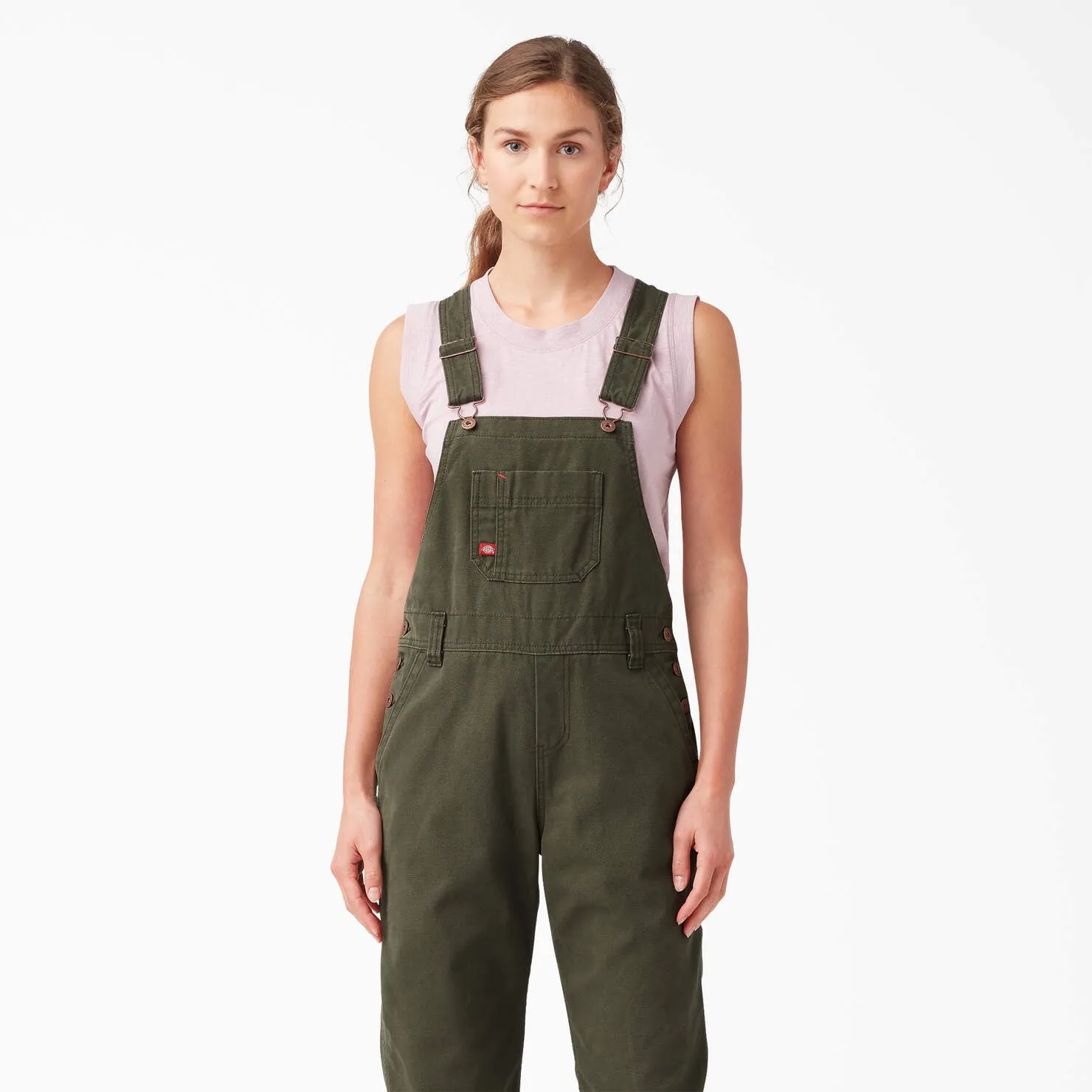 Relaxed Fit Bib Overalls