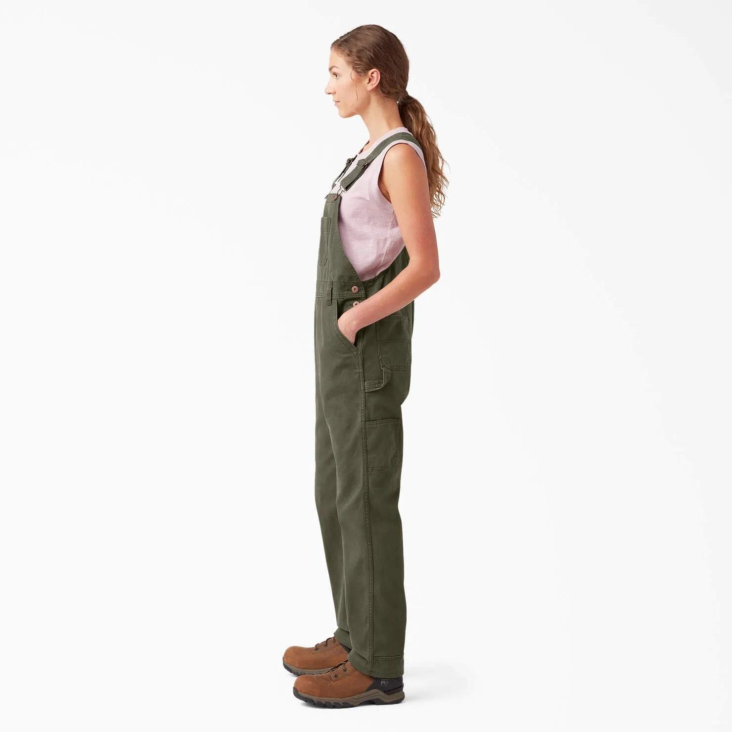 Relaxed Fit Bib Overalls