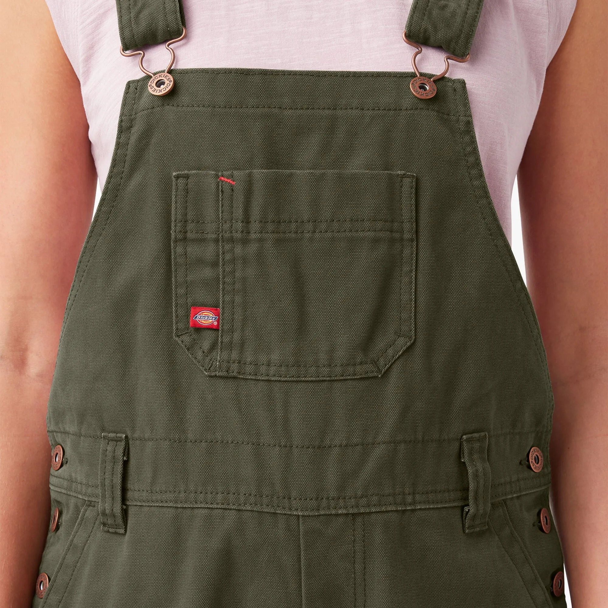 Relaxed Fit Bib Overalls