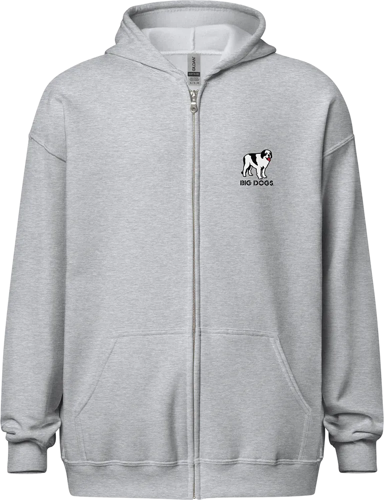 RUN WITH VINTAGE GRAPHIC FULL ZIP HOODIE