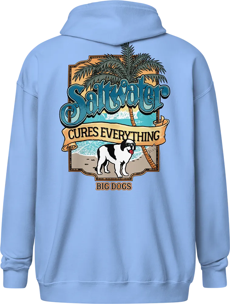 SALTWATER GRAPHIC FULL ZIP HOODIE
