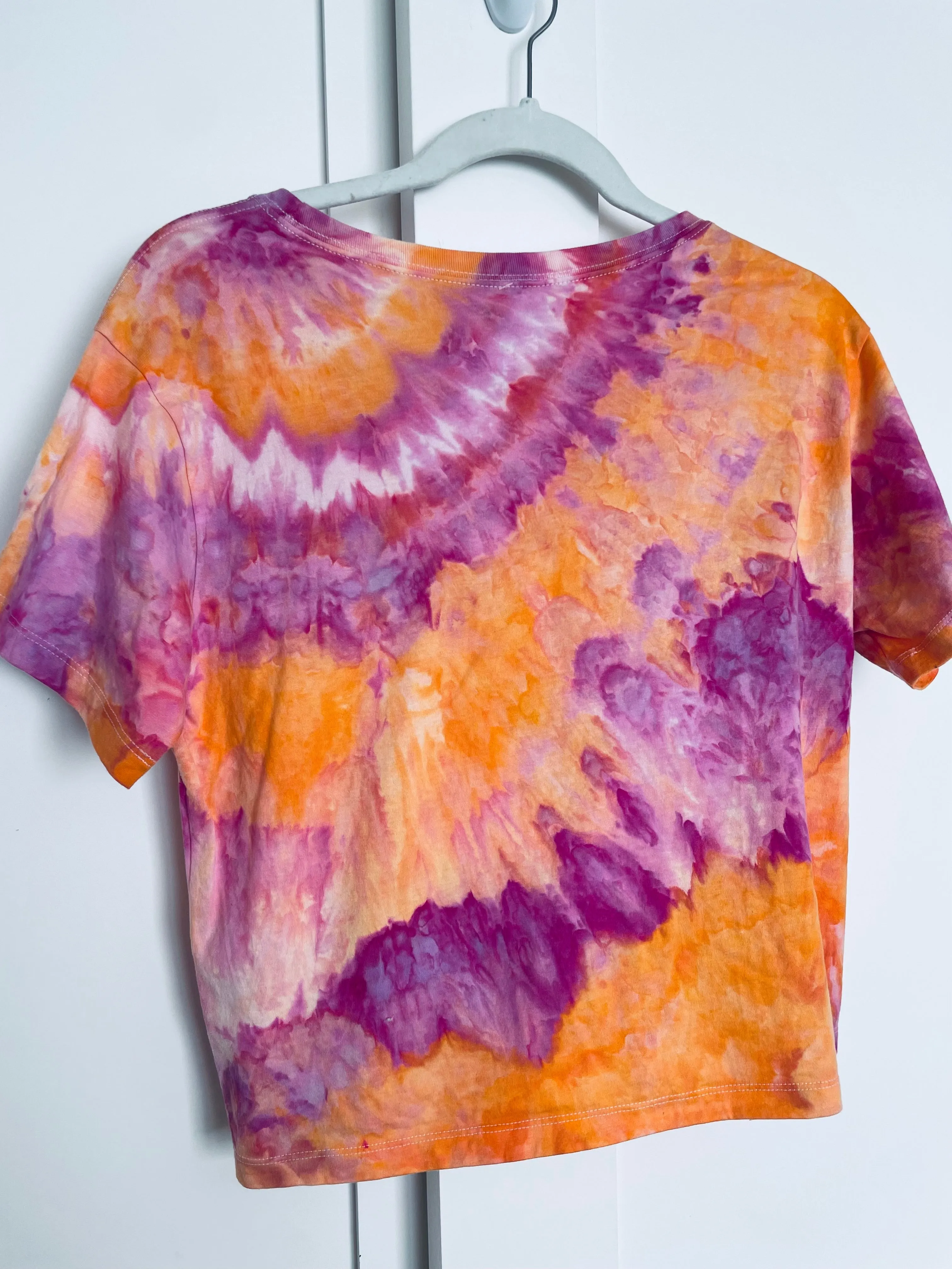 Small Ice Dye Oversized Boxy Tee
