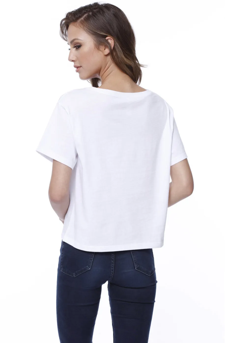 Small Ice Dye Oversized Boxy Tee