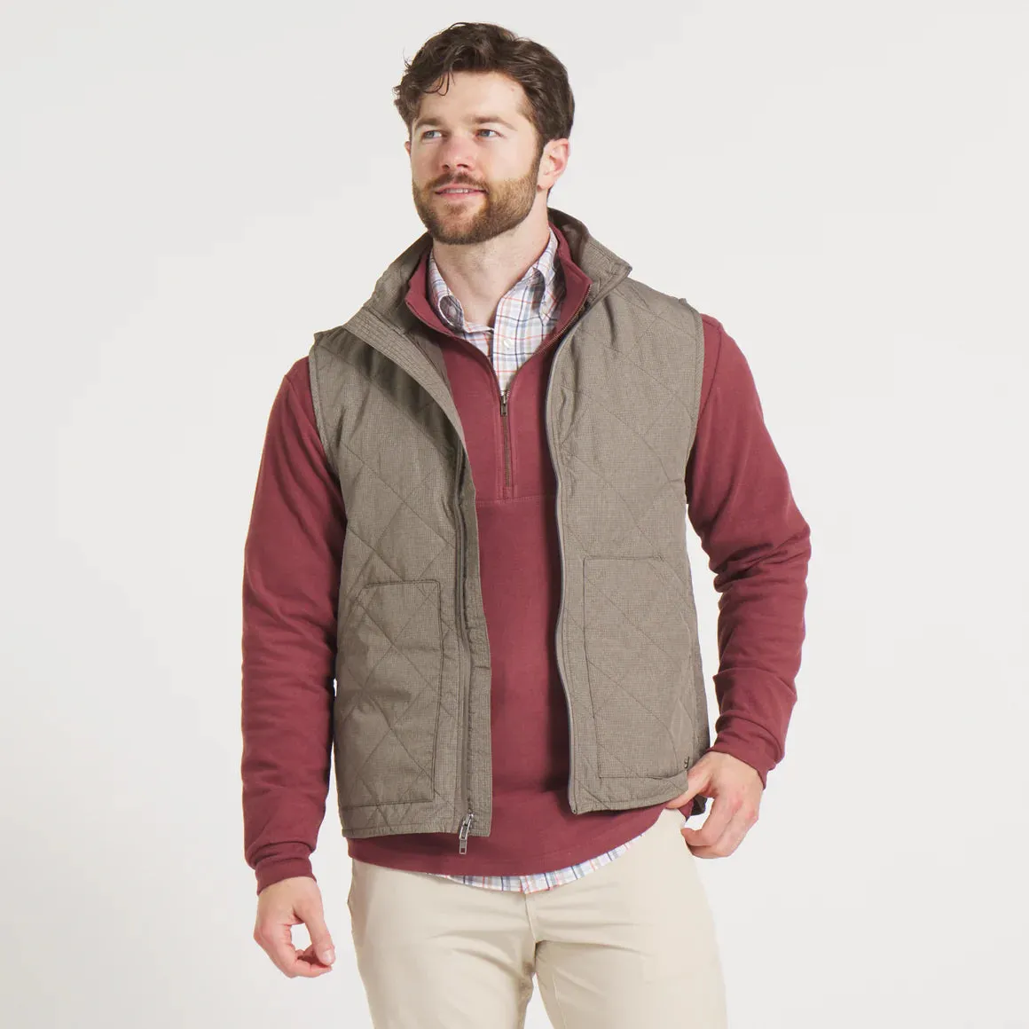 SOUTHERN MARSH BRYSON RIPSTOP QUILTED VEST