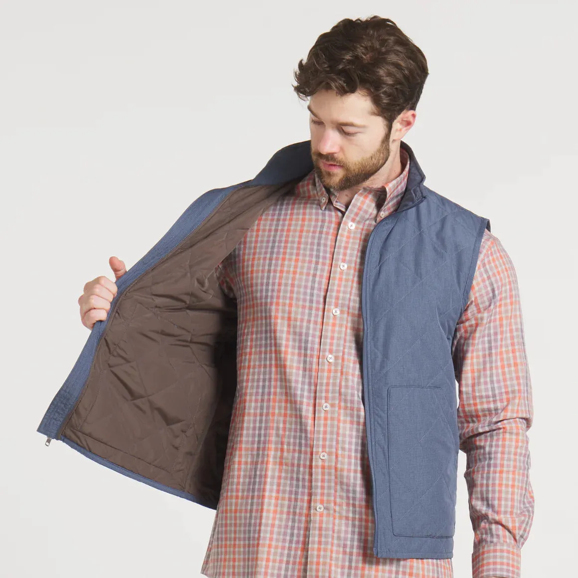SOUTHERN MARSH BRYSON RIPSTOP QUILTED VEST