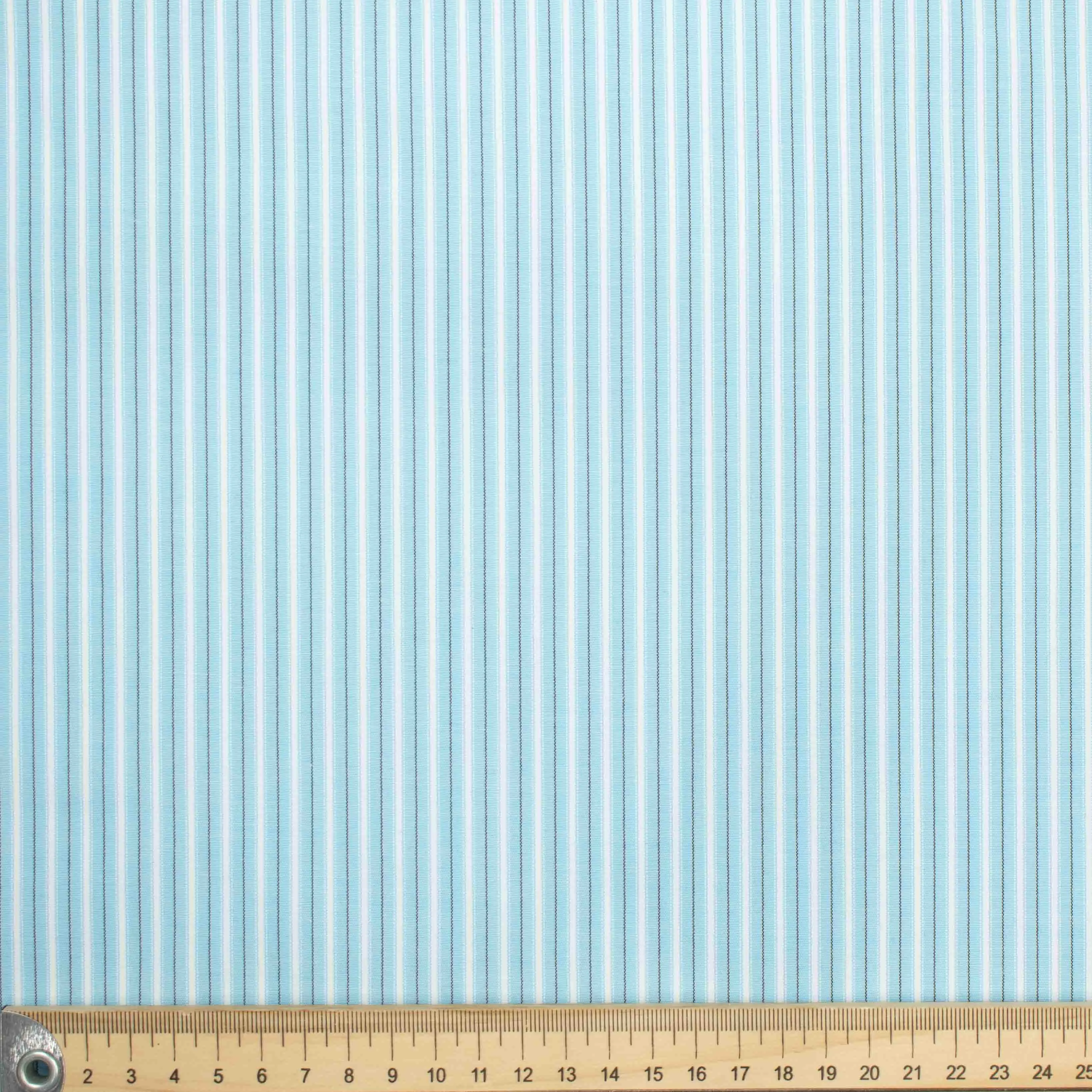 Stripe Shirting Design-29 Sky Blue