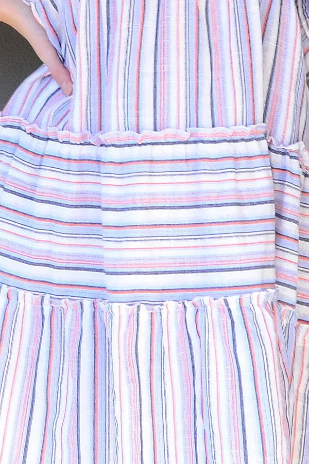 Striped Delight Summer Tunic Dress
