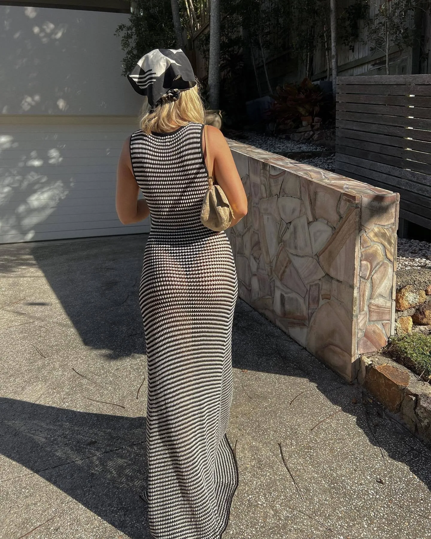 Vvsha Kenia Knitted Maxi Dress