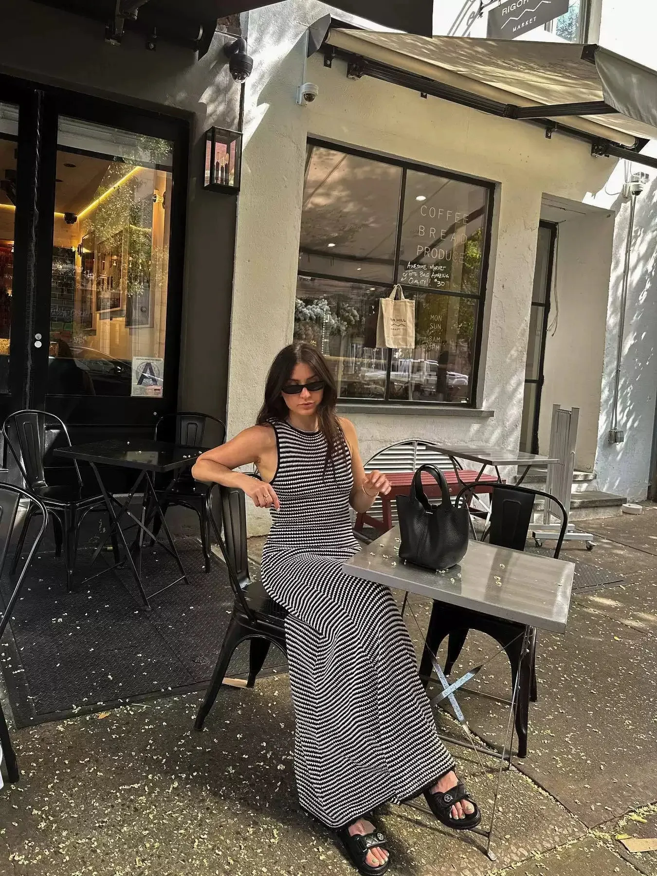Vvsha Kenia Knitted Maxi Dress
