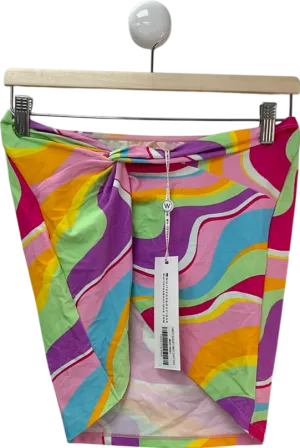 White Fox Multicoloured Sweet Sunset Twist Skirt UK XS/S