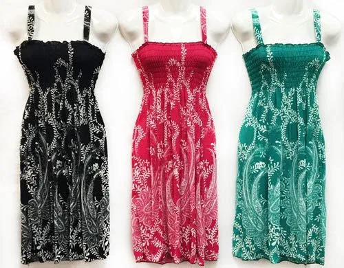 women's simple strap summer dress Case of 12